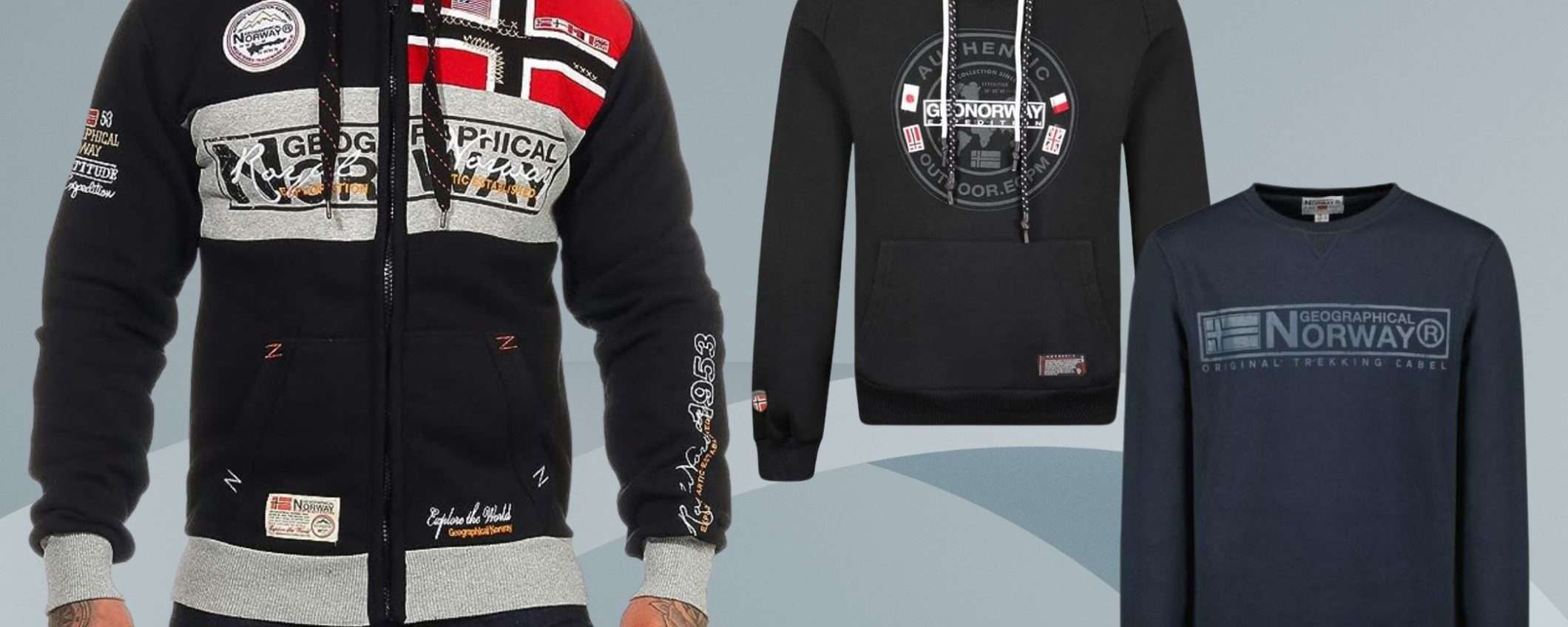 Geographical Norway SVUOTA MAGAZZINO: felpe caldissime da 24€