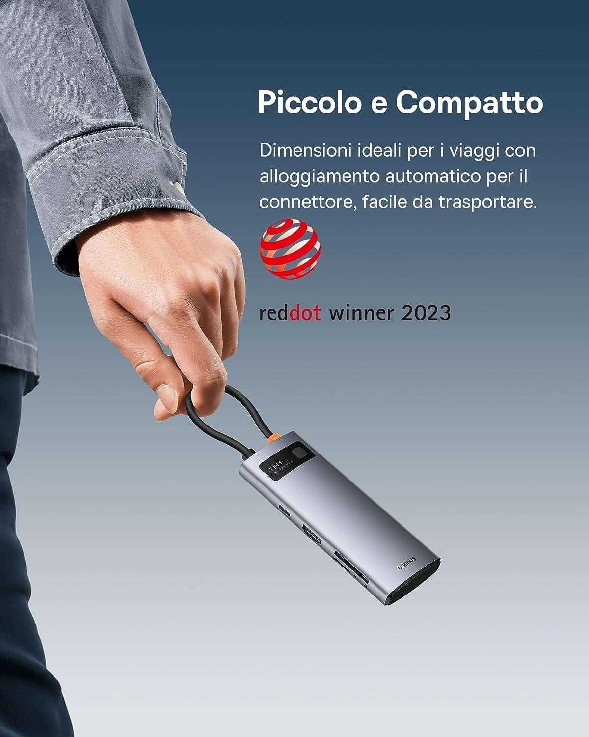 hub-usb-baseus-7-in-1-prezzo-sbriciolato-17e-amazon-compatto