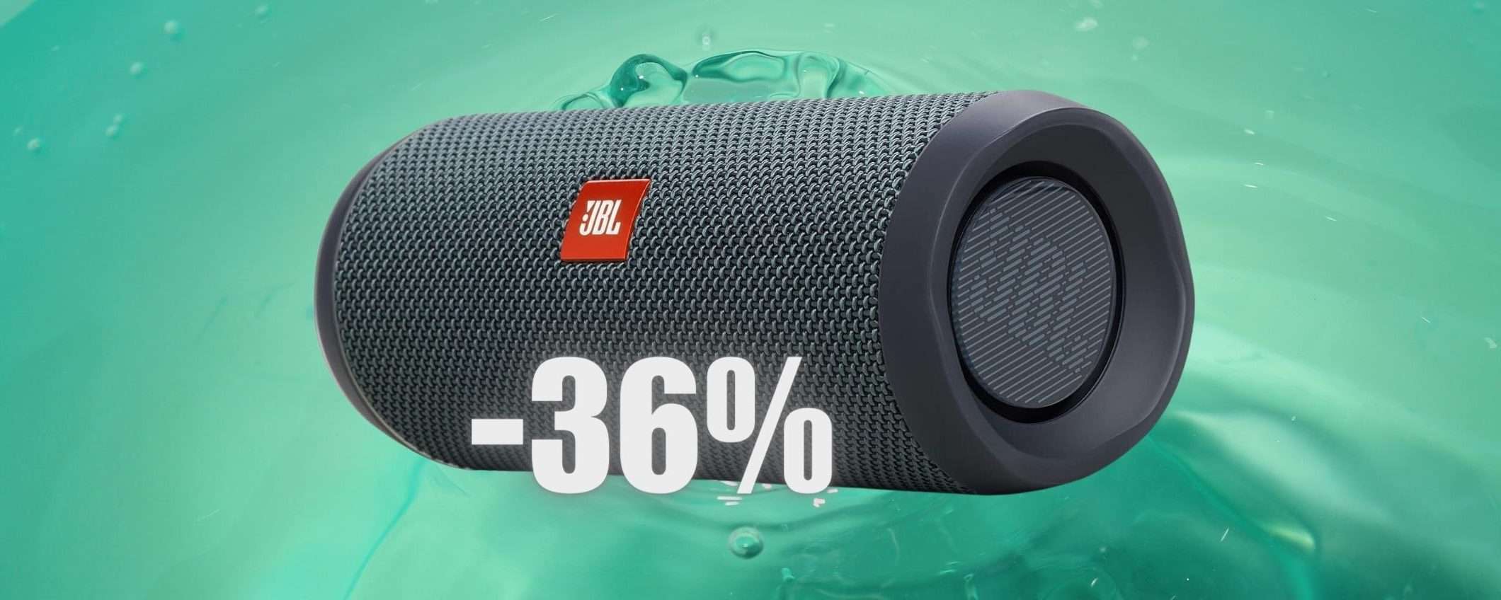 JBL Flip Essential 2 ora al MINIMO STORICO su Amazon (-40€)