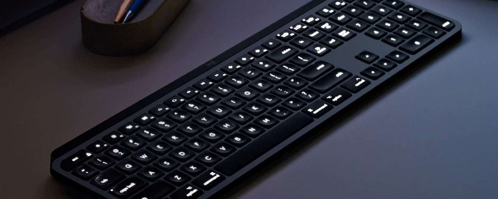 La tastiera che USI DOVE VUOI costa poco: -34% per Logitech MX Keys