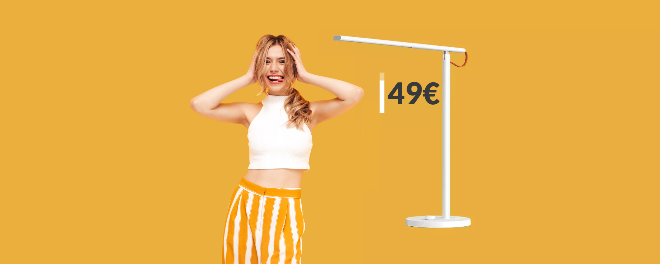 Lampada LED Xiaomi, funziona pure con ALEXA: oggi a 49€