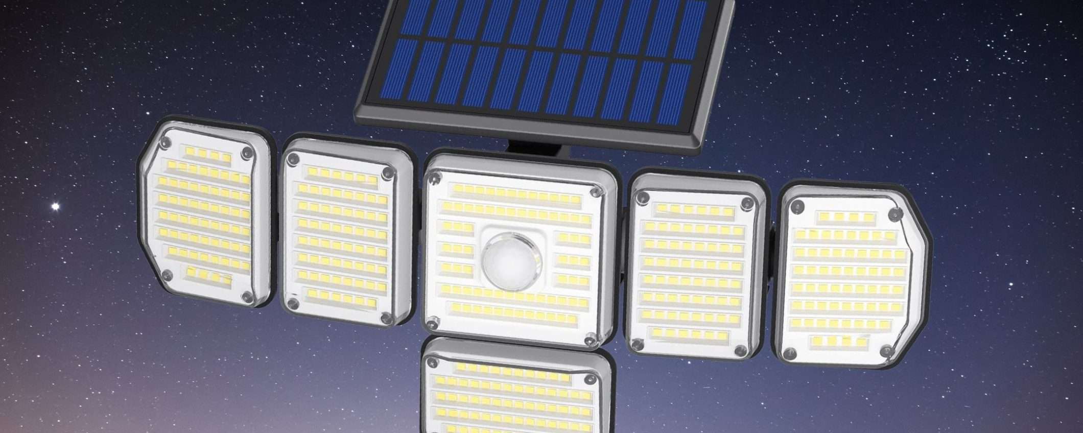 Luce solare 6 in 1, luminosità ACCECANTE: 3500 lumen e prezzo ASSURDO (19€)