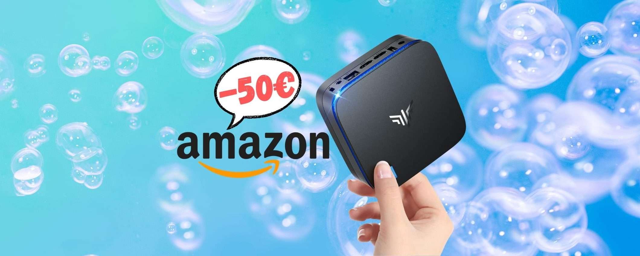 Mini PC potente che sta nel palmo di una mano in OFFERTA a -50€