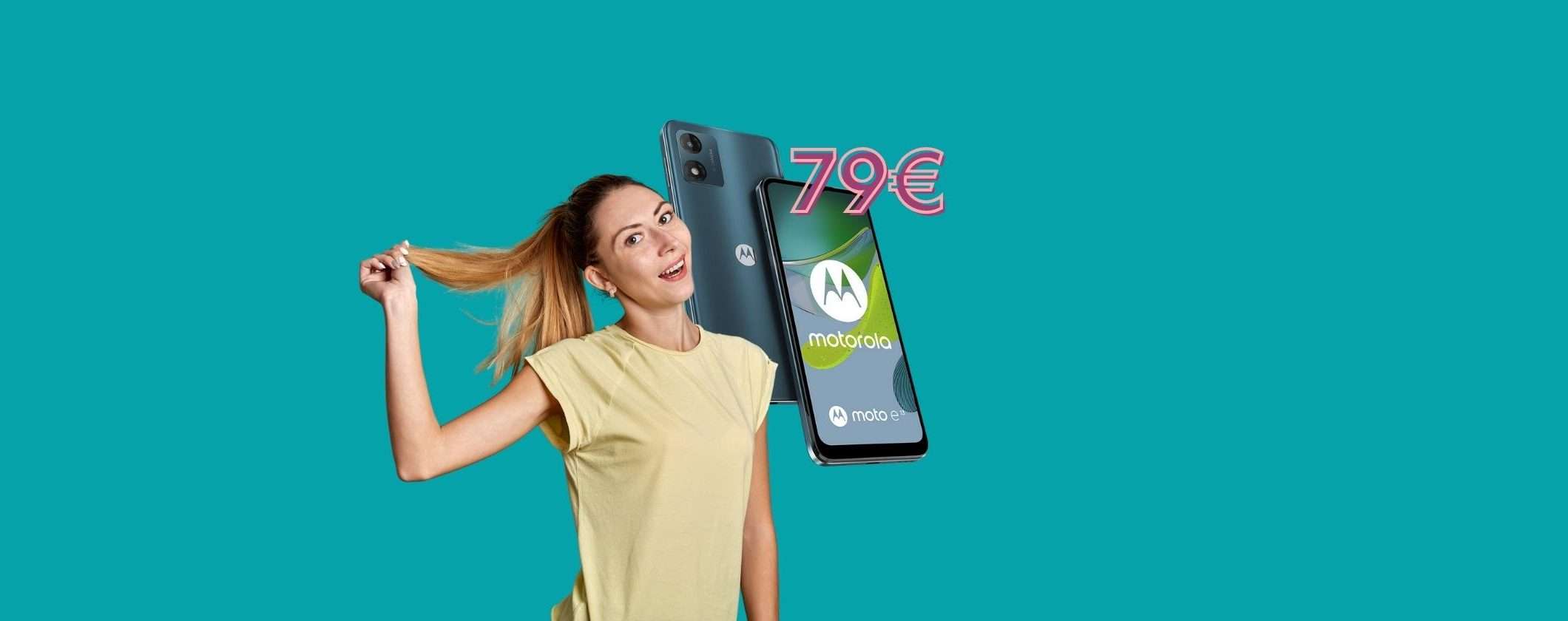 Motorola Moto e13: a 79€ è RIDICOLO su Unieuro