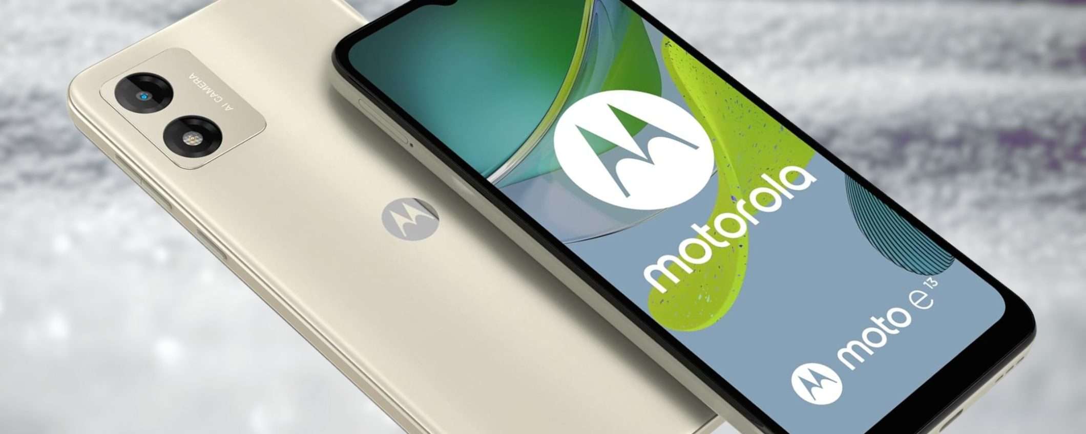 Motorola moto e13 a 69€ è un SOGNO: 5000 mAh, Android 13 e dual SIM (-47%)