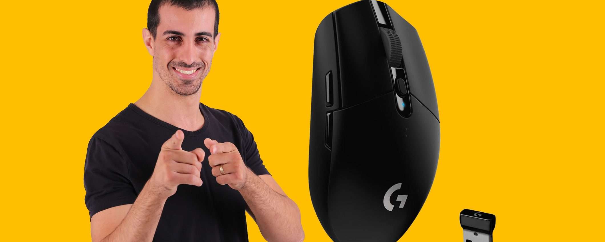 Mouse da gaming Logitech G305 Lightspeed: MEGA sconto (-47%)