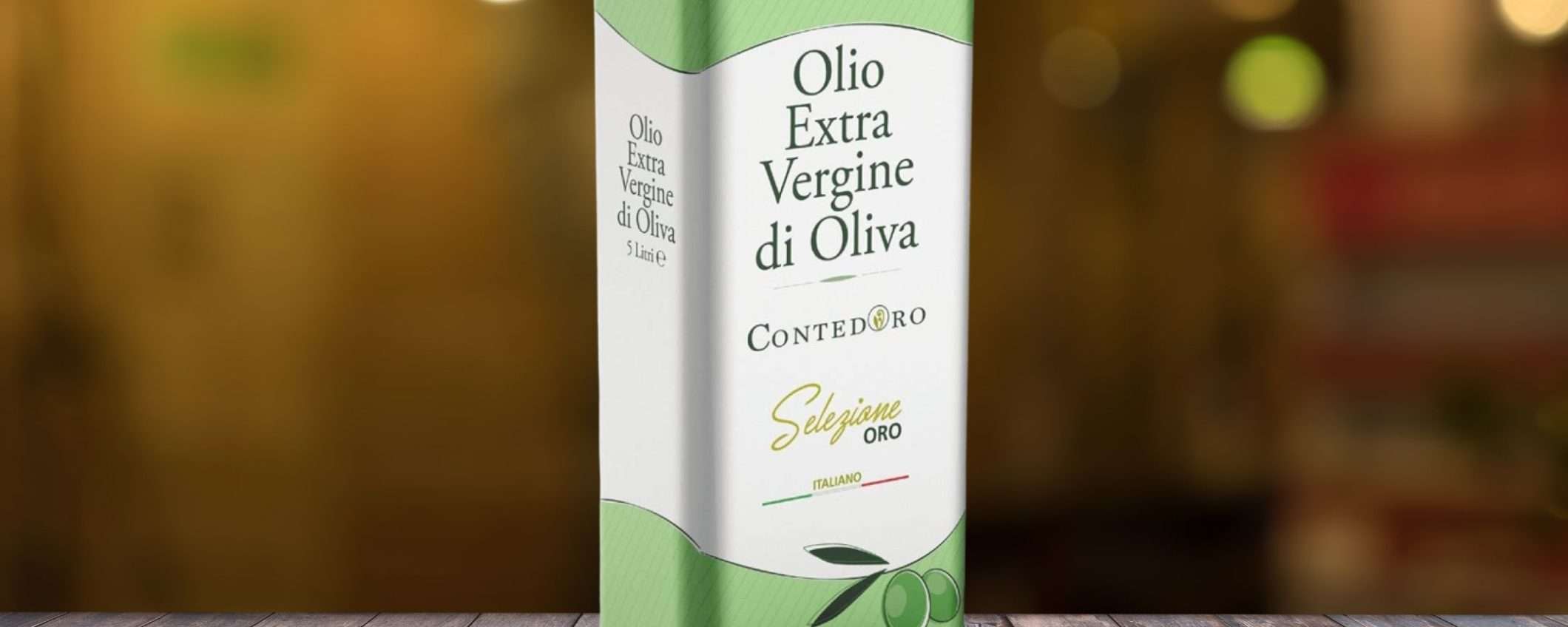 Olio Extravergine di Oliva selezione ORO: 5 litri a 49€ (Amazon)