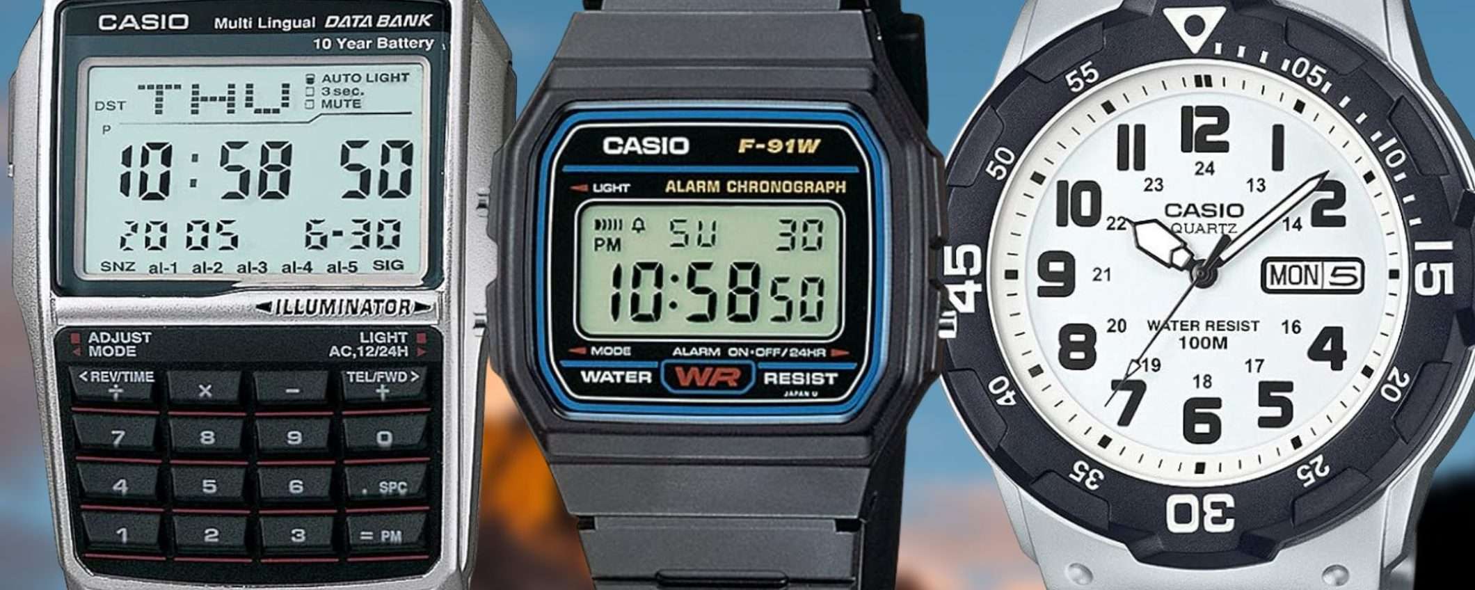 Orologi Casio: è FUORITUTTO su Amazon, i più belli a partire da 19,99€