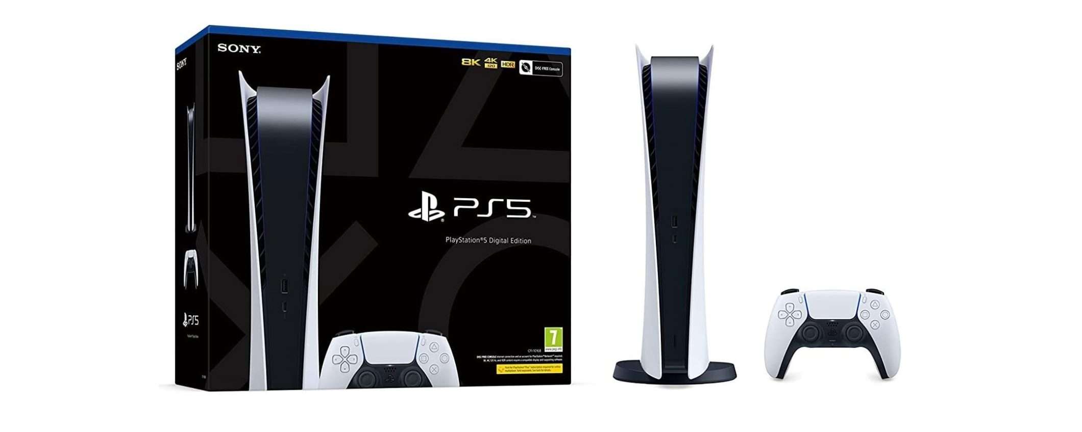 PlayStation 5 in offerta a 399€, venduta e spedita da Amazon