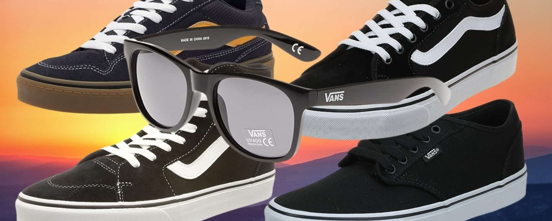 Vans prezzi in CROLLO su Amazon: prodotti WOW a partire da 18€