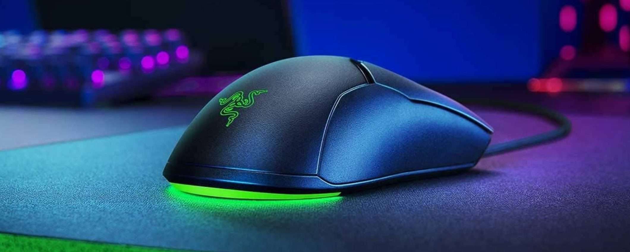 Razer Viper Mini, l'ICONICO mouse da gaming ad appena 39€ su Amazon