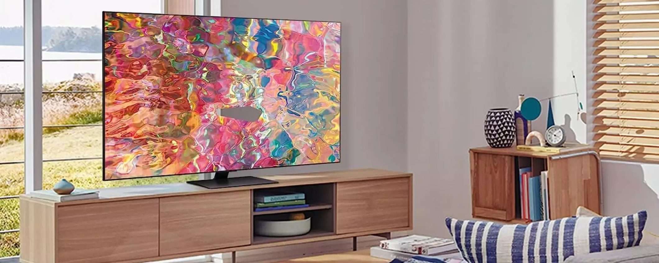 Questo Smart TV QLED di Samsung in offerta a 499€ è l'offerta TOP di oggi