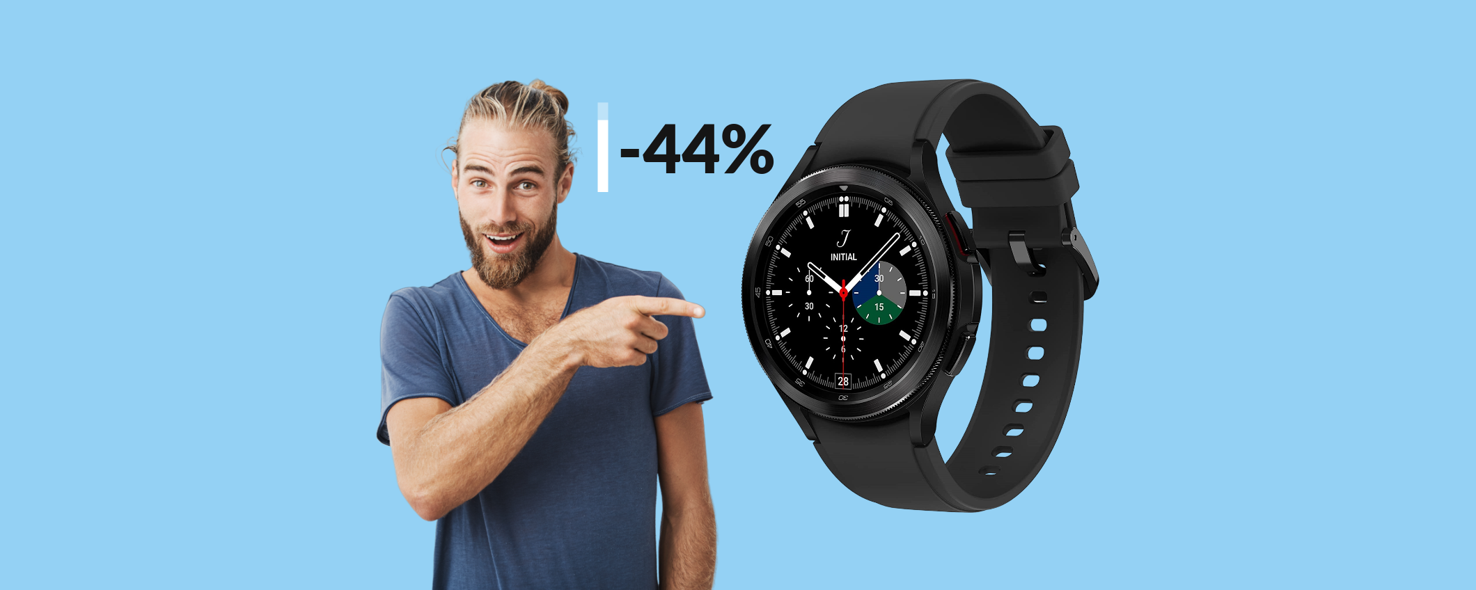 Samsung Galaxy Watch 4 Classic: lo sconto che salva il portafoglio