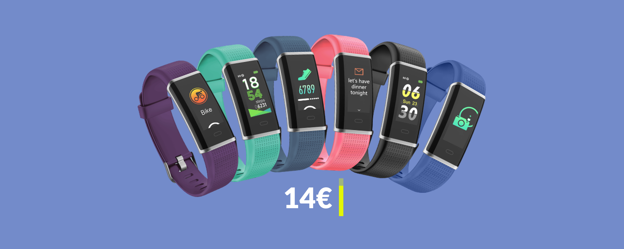 Questo smartwatch impermeabile per il fitness è già tuo con 14€