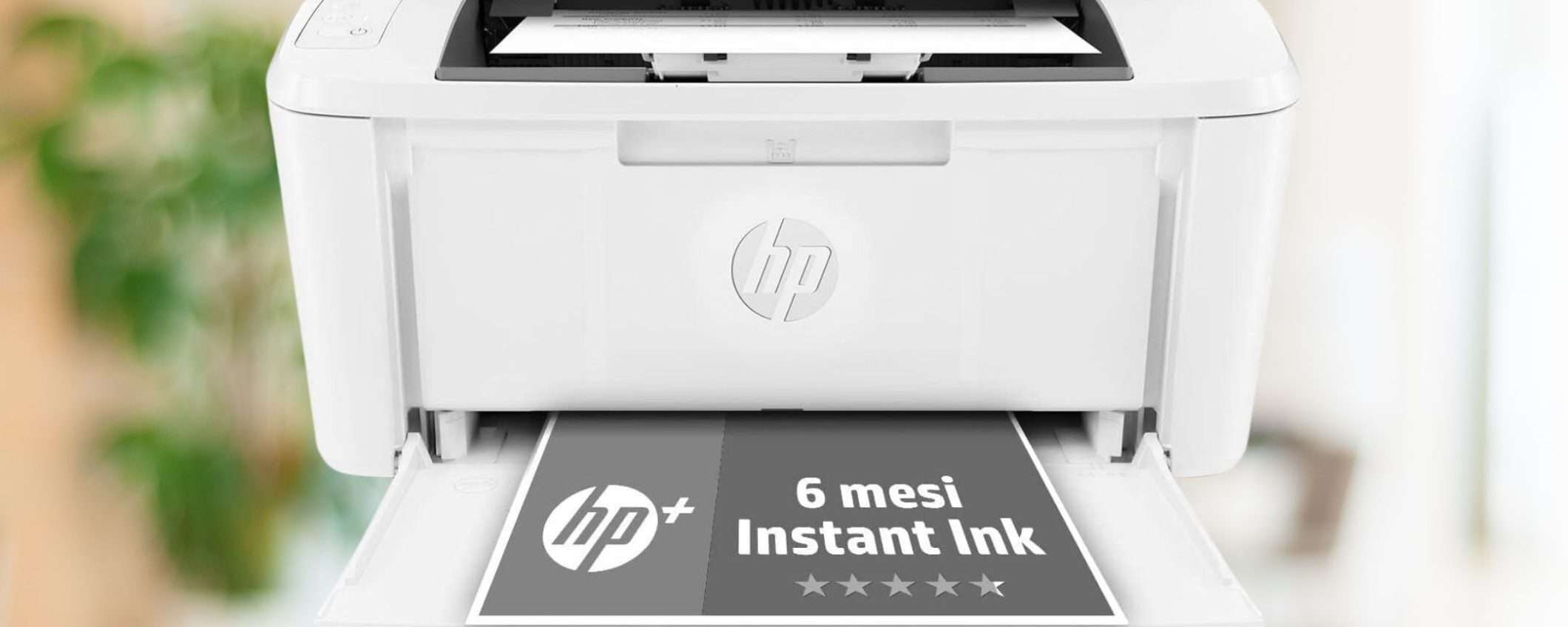 HP: sconto 43% per la stampante LASER WiFi più compatta di tutte (79€)