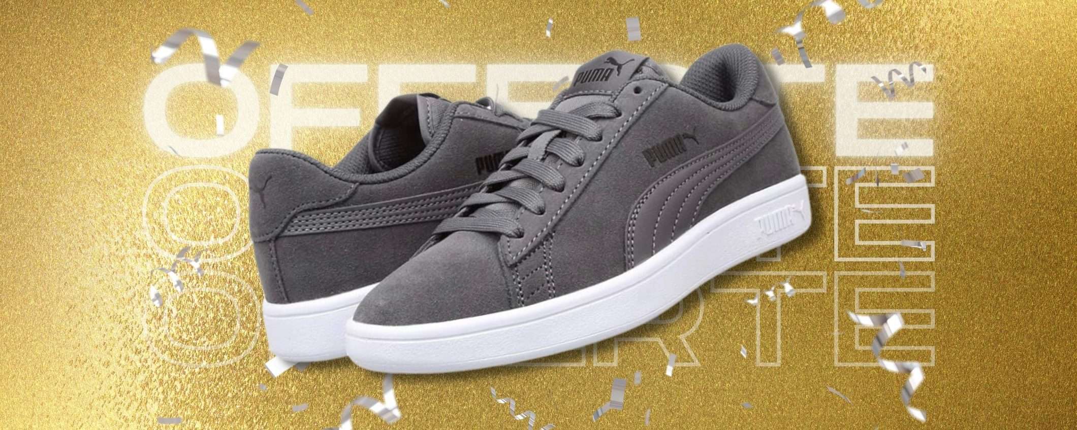 Scarpe PUMA a soli 23€, non hai un minuto da perdere: prezzo SHOCK