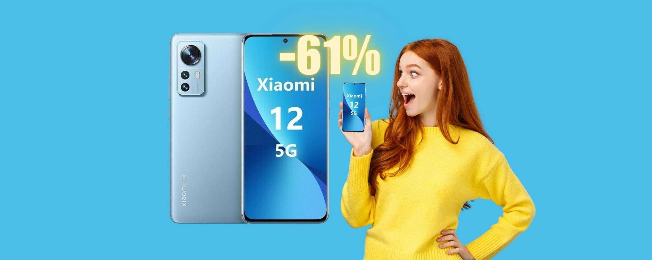 Xiaomi 12 5G su eBay a un PREZZO BOMBA, pochi pezzi al 61%