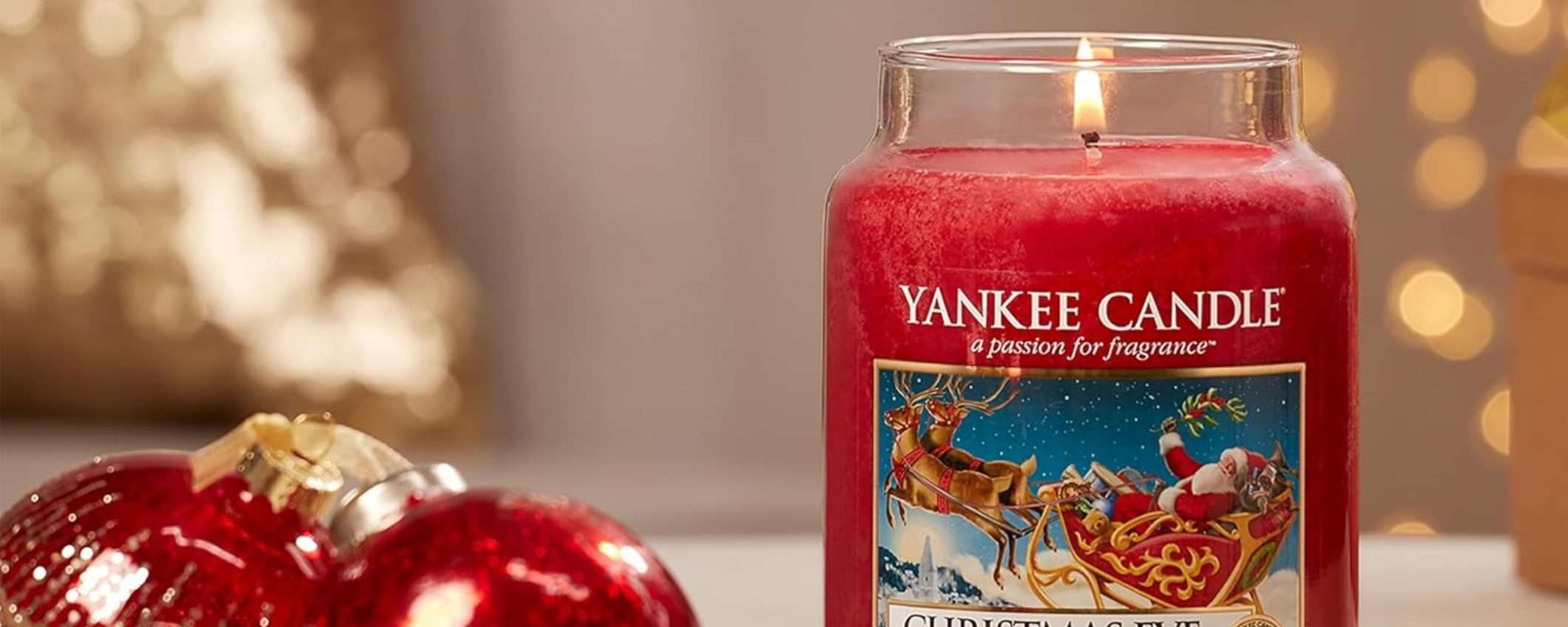 Candela Yankee Candle Vigilia di Natale: la profumazione ideale per le feste con lo sconto del 35%