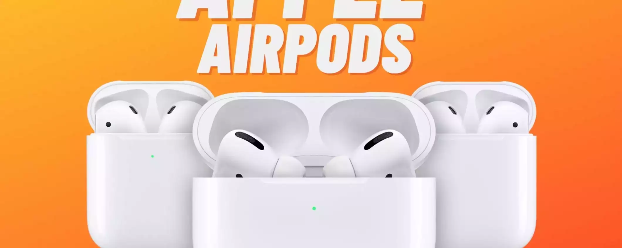 AirPods (seconda generazione) a soli 97€ su Amazon: FOLLIA, prendili adesso (-35%)