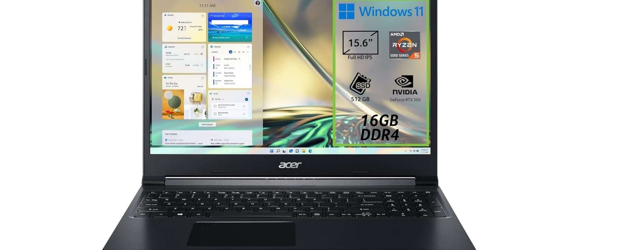 Notebook con RTX 3050 in offerta a 599€ per il Black Friday di Amazon (-40%)