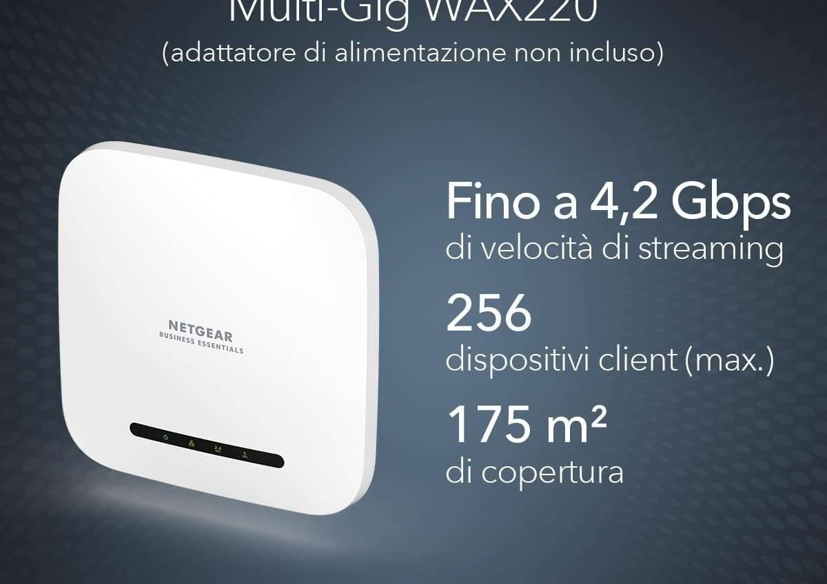 Access Point Netgear, offerta imperdibile: lo paghi 99€ invece di 239,99€