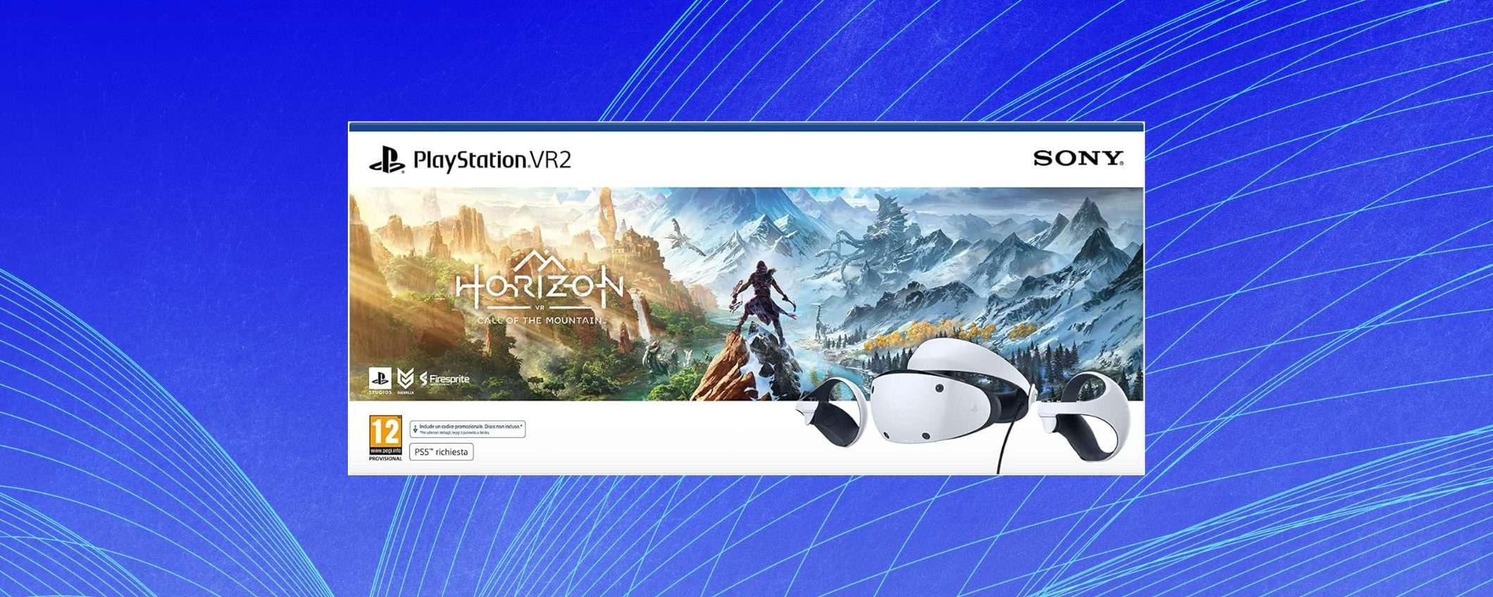 Bundle PS VR 2 e Horizon: il prezzo CROLLA su Amazon (-100€)