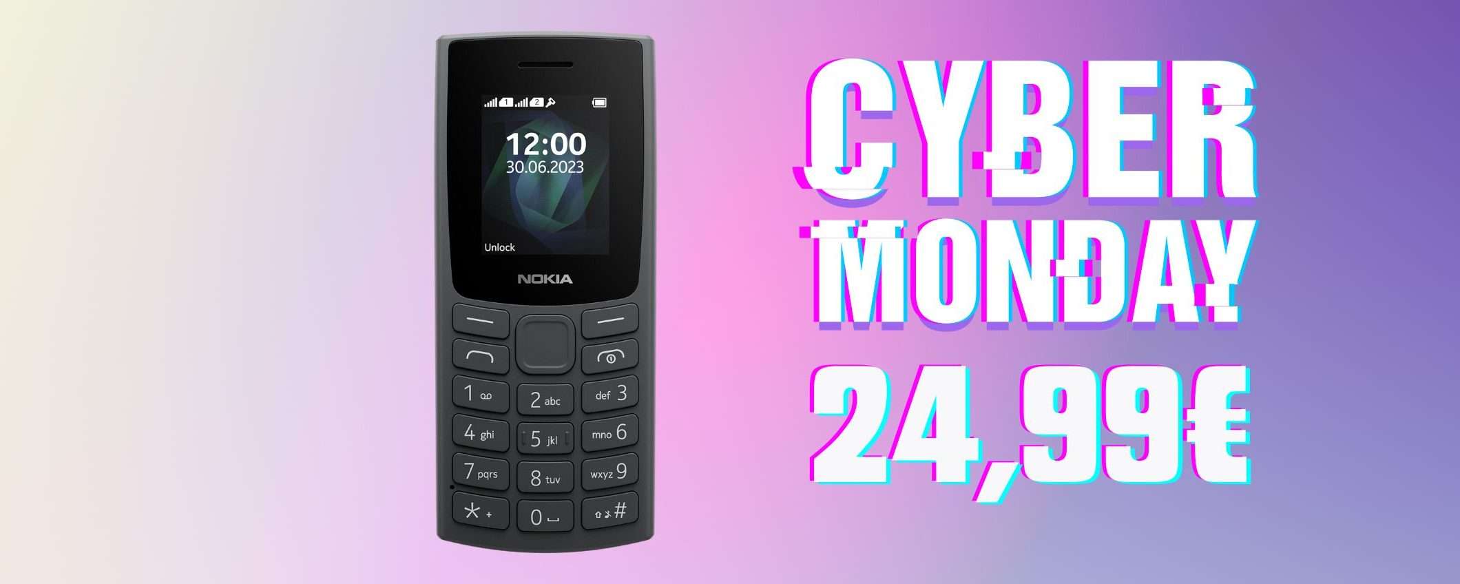 Cellulare Nokia a prezzo STRACCIATO per il Cyber Monday Amazon