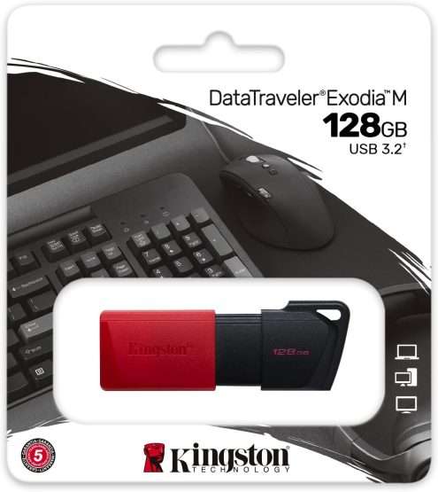 Chiavetta USB 3.2 con 128 GB da usare a piacimento, prezzo WOW