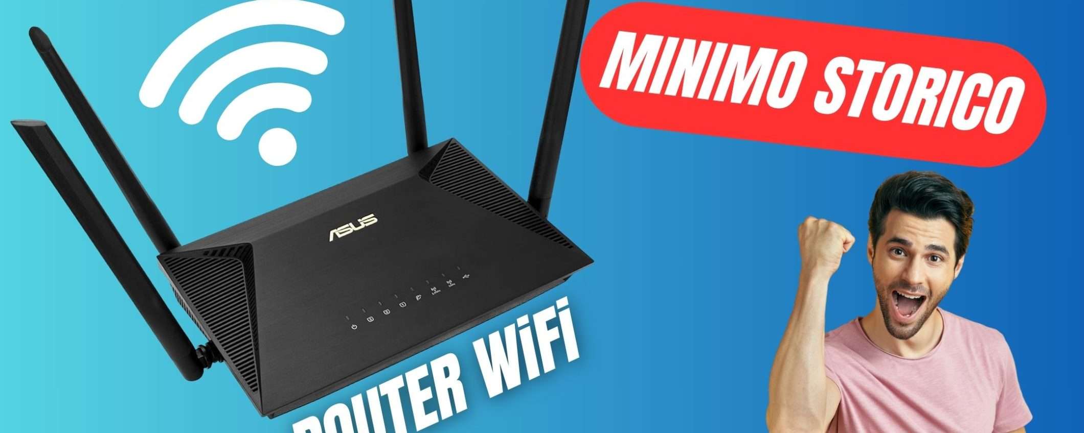 Migliora la copertura WiFi in casa con questo Router ASUS in OFFERTA al MINIMO STORICO!