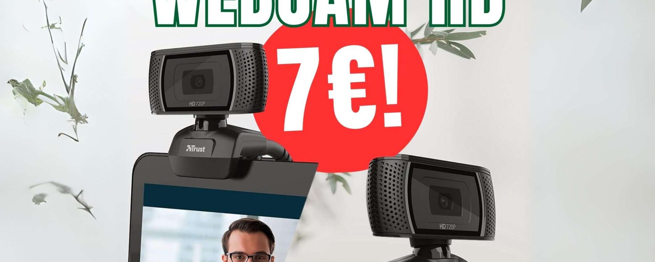 Questa Webcam HD con Microfono costa solo qualche spiccio su Amazon!