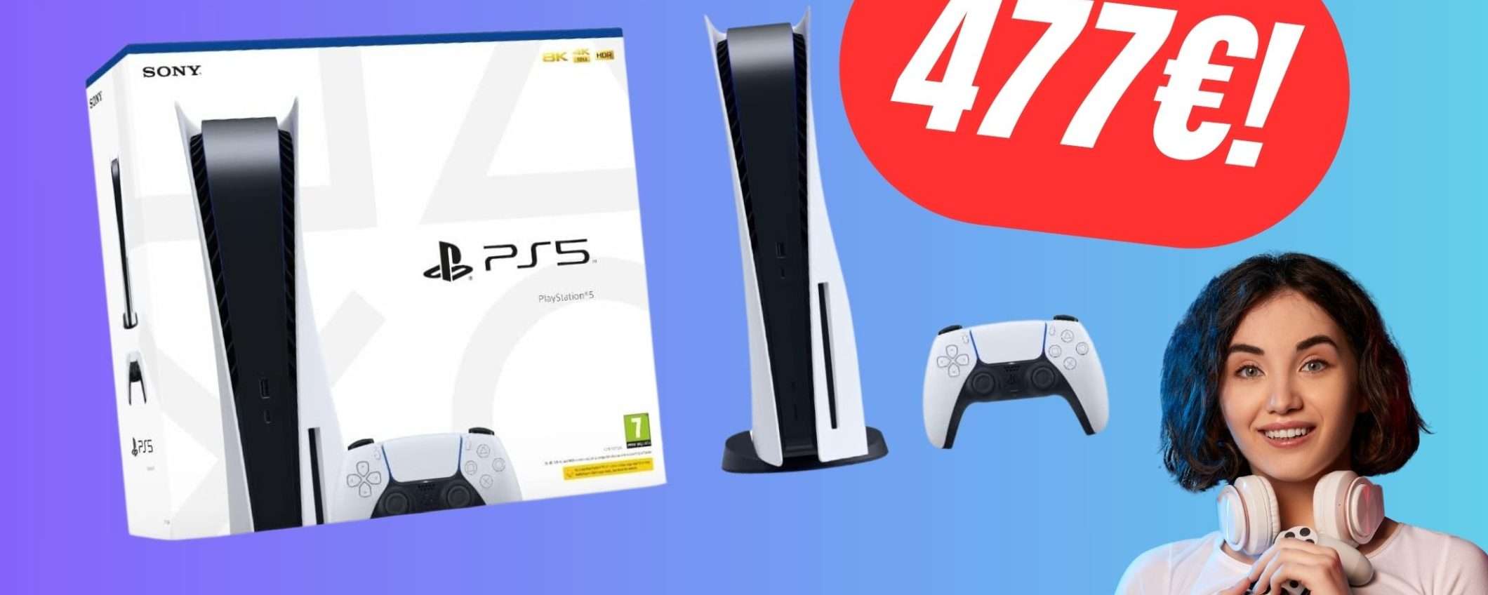 Fai tua PlayStation 5 a soli 477€ grazie all'OFFERTA Amazon!