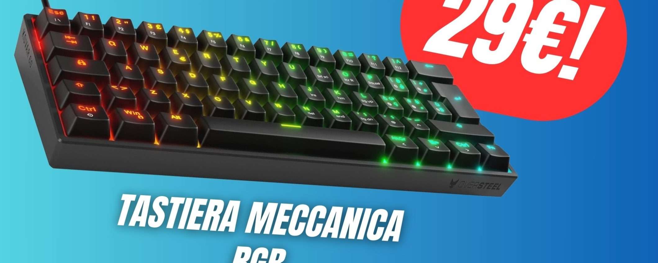 Tastiera Meccanica a 29€?! Sì, grazie allo SCONTO Amazon!