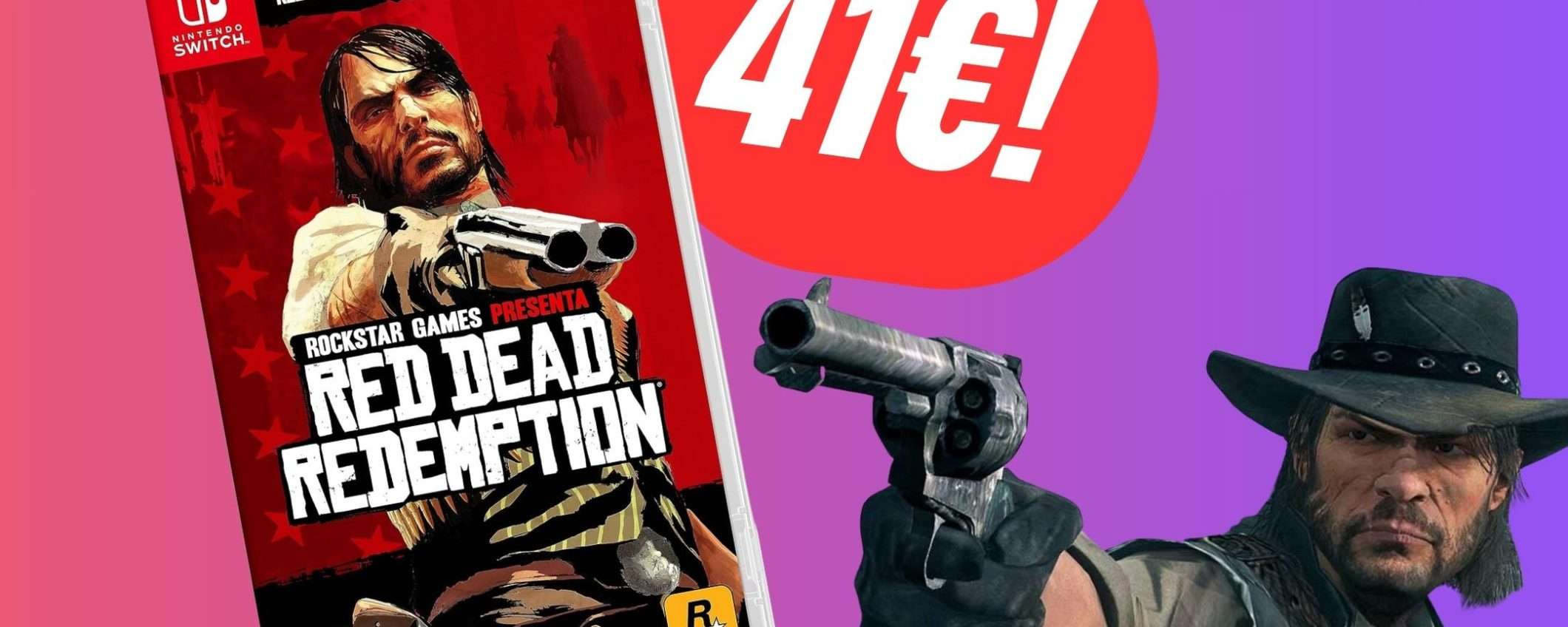 Il Far West ti attende: Red Dead Redemption per Nintendo Switch CROLLA DI PREZZO!