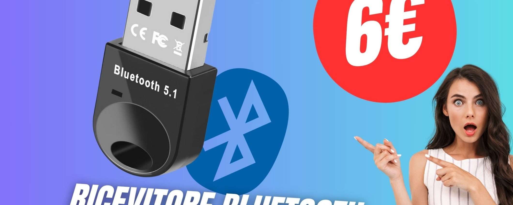 Con questa Chiavetta, il tuo PC avrà il Bluetooth! (e costa solo 6€!)