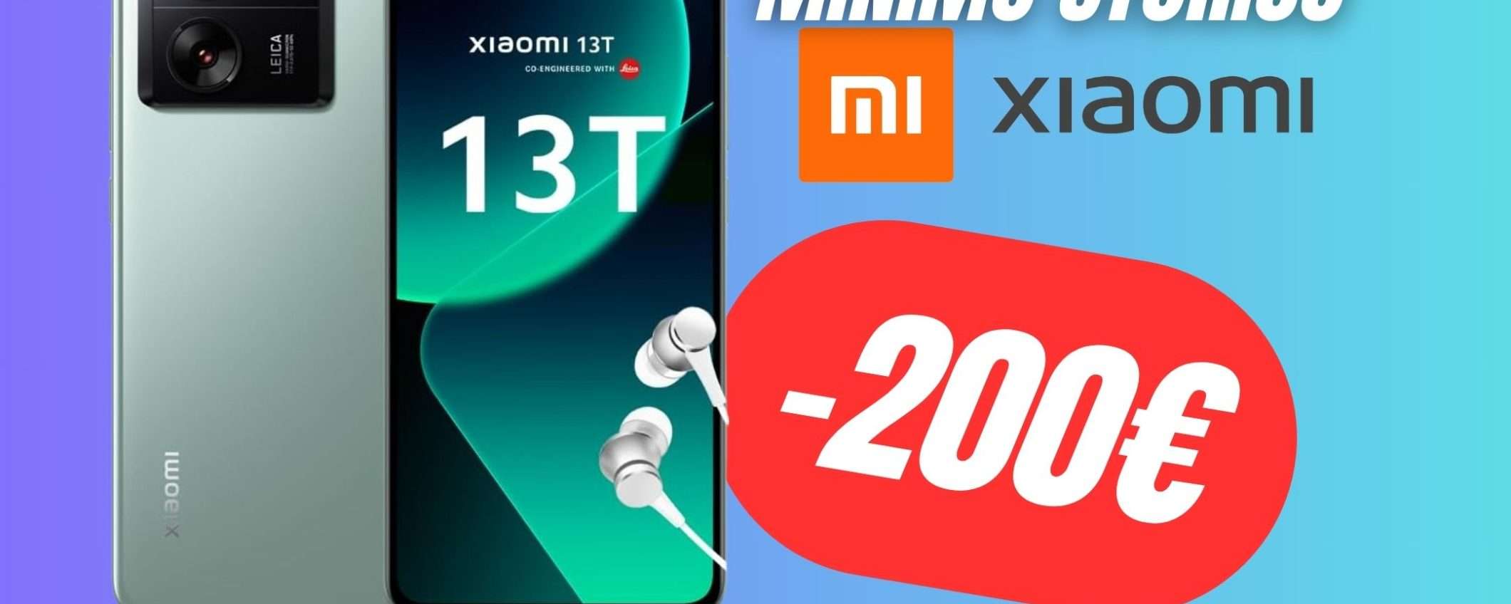 Xiaomi 13T crolla al MINIMO STORICO su Amazon!