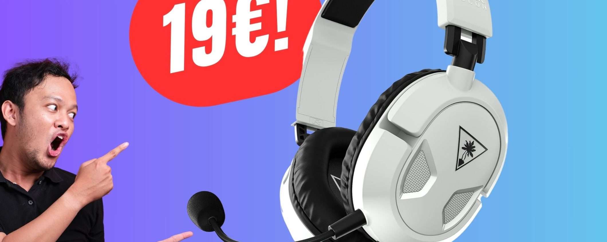 Queste Cuffie da Gaming con Microfono costano solo 19€ grazie all'OFFERTA Amazon!