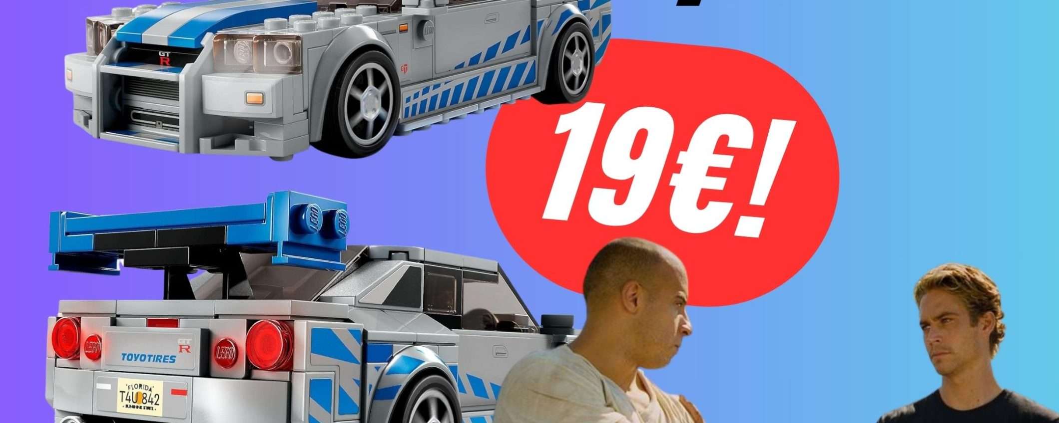 La Nissan Skyline GT-R di Paul Walker (Fast & Furious) costa solo 19€ grazie all'OFFERTA Amazon!