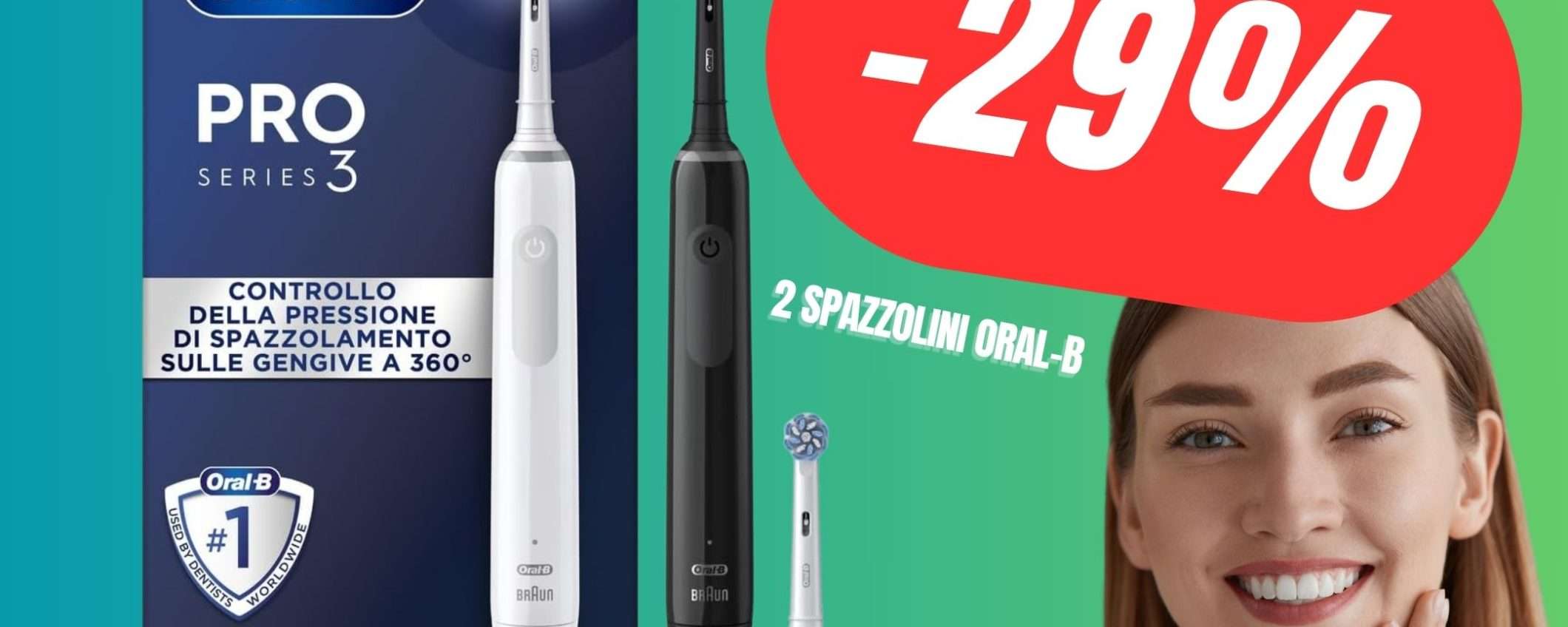 2 Spazzolini Elettrici Oral-B a soli 59€?! Sì, grazie allo SCONTO Amazon!