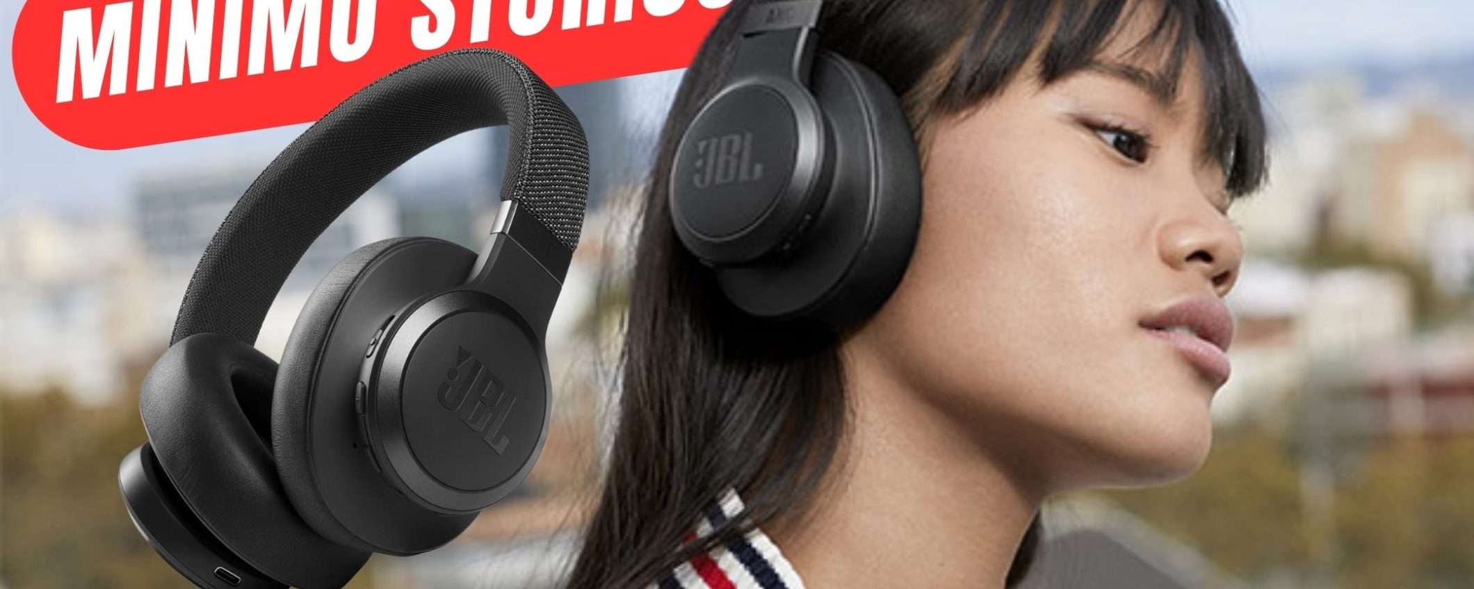 Grazie allo SCONTO Amazon potete acquistare le Cuffie Wireless di JBL al MINIMO STORICO