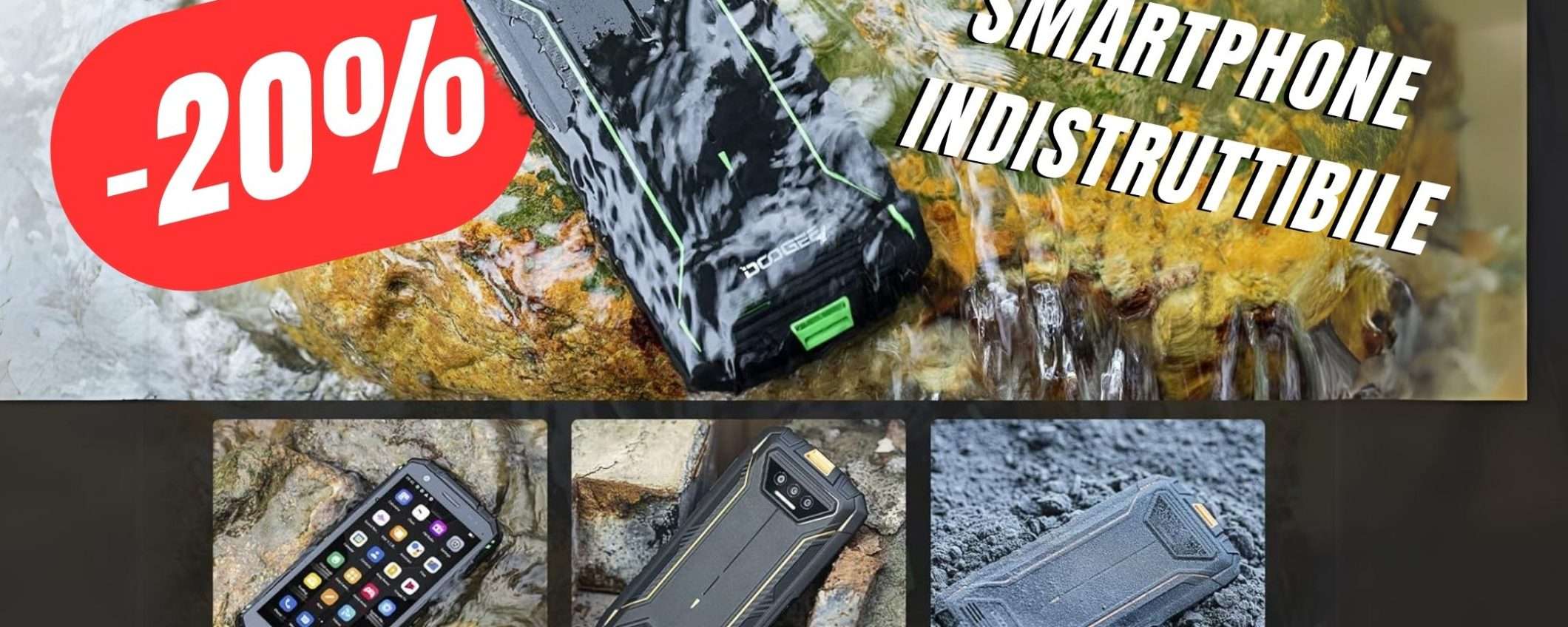 Lo Smartphone Indistruttibile CROLLA del -20% grazie a questo SCONTO!