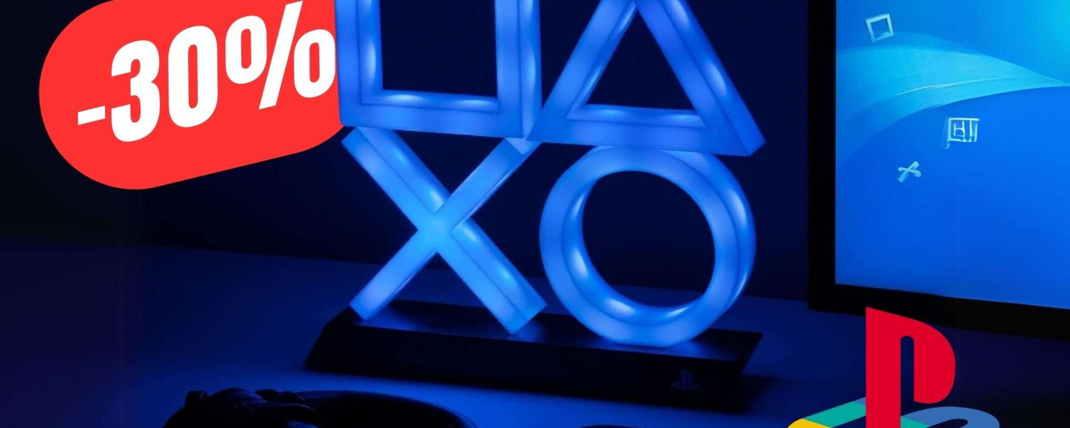 La Lampada ufficiale di PlayStation è SCONTATA del -30%!