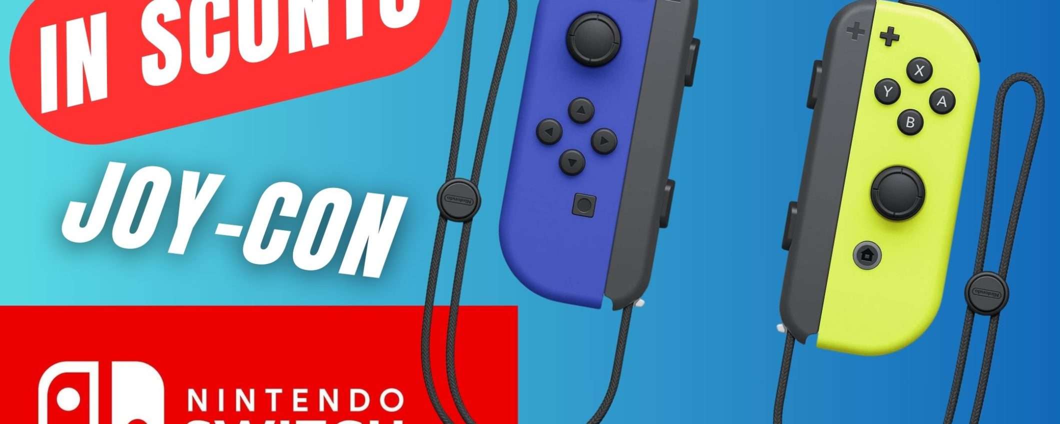 Approfitta dell'OFFERTA Amazon per prendere i Joy-Con di Nintendo Switch a un prezzo scontato!