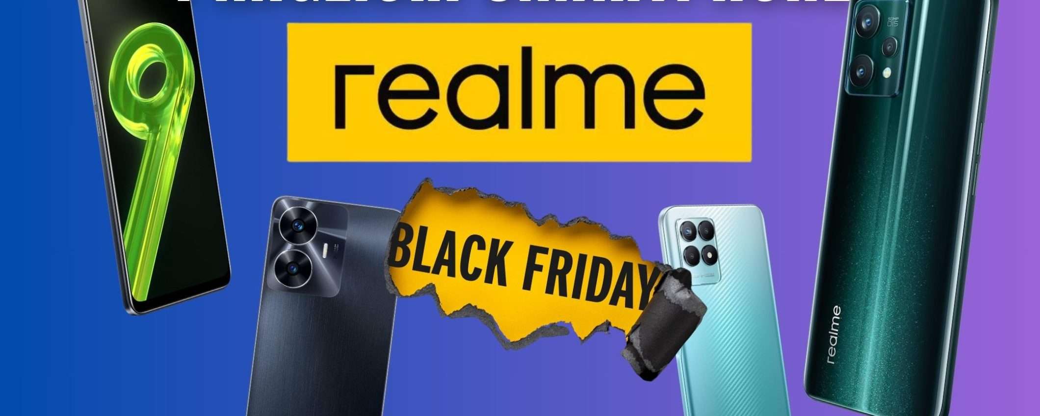 Black Friday 2023: tutti gli smartphone realme in offerta