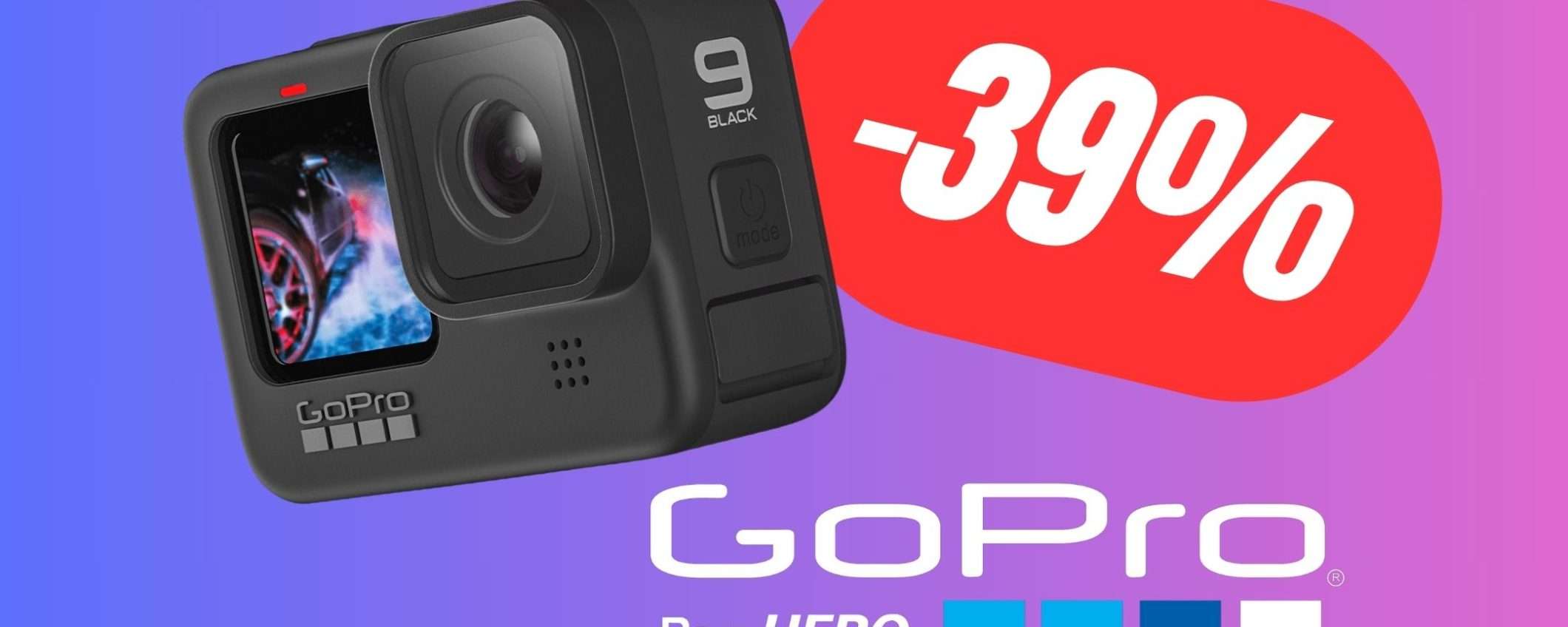 PREZZO INCREDIBILE per questo Bundle con GoPro HERO9: solo 261€!