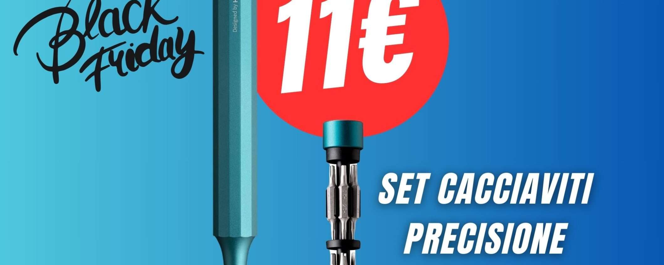 FAI PRESTO: il set di cacciaviti di Precisione più desiderato CROLLA a soli 11€!