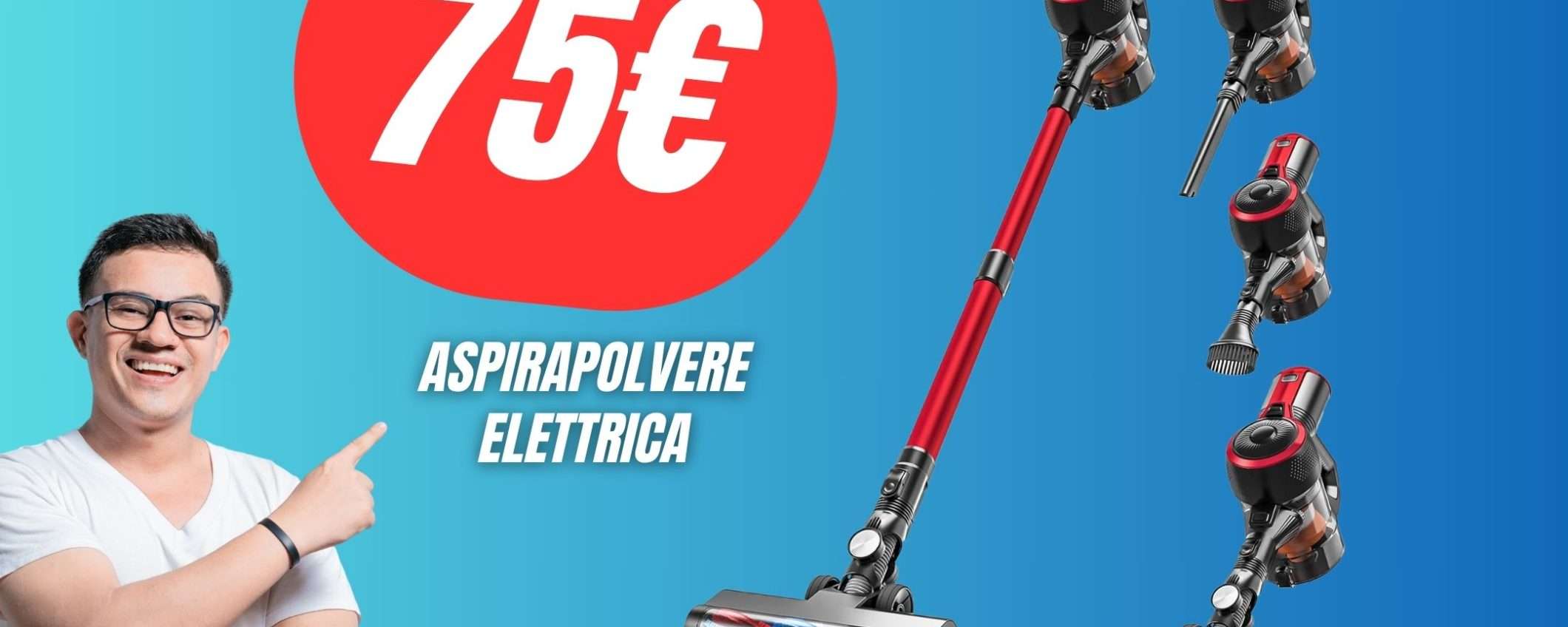 SUPER PREZZO per questo Aspirapolvere Senza Fili grazie allo SCONTO+COUPON!