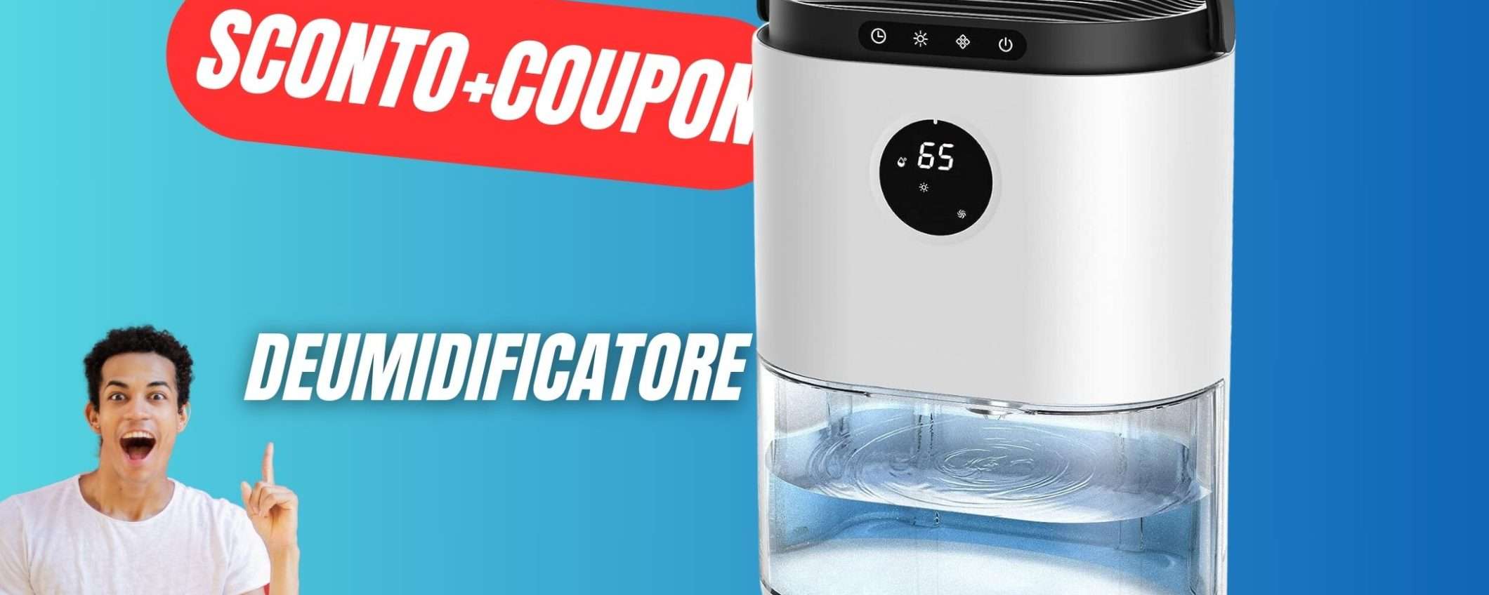 Dì addio all'Umidità grazie al Deumidificatore Portatile! (SCONTO+COUPON)