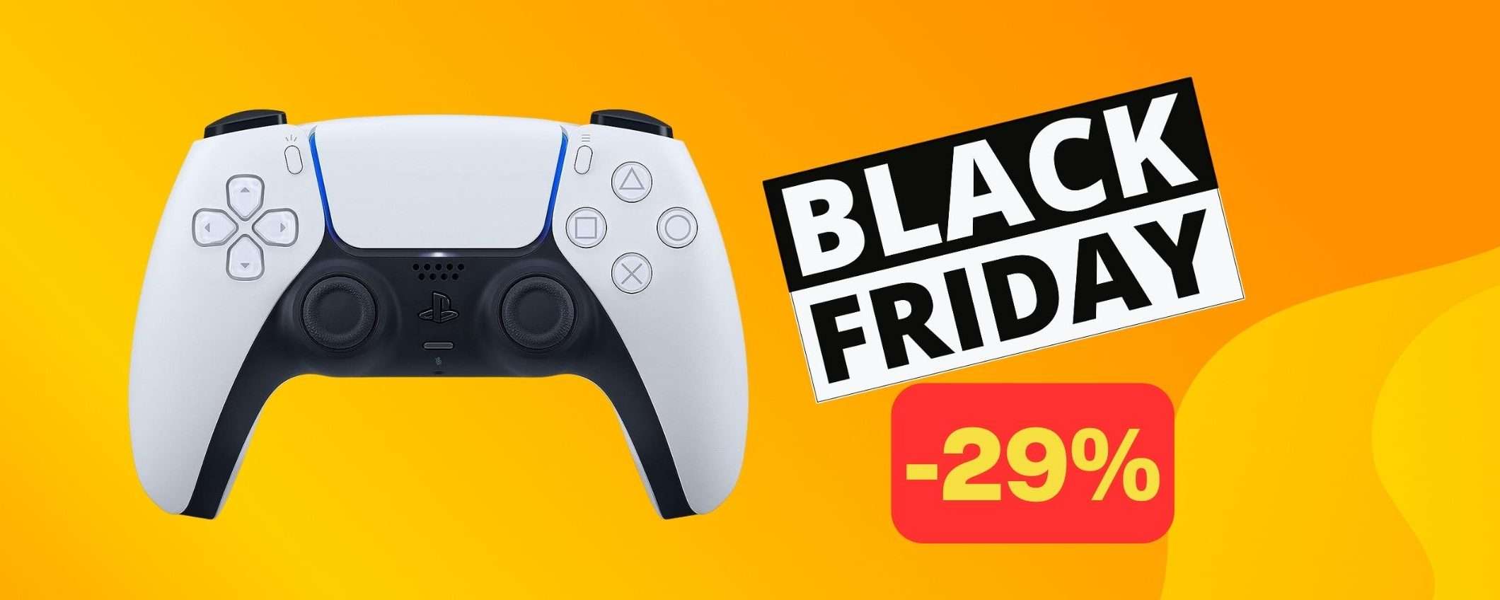 DualSense PS5 a 49 euro: super offerta per il Black Friday Amazon