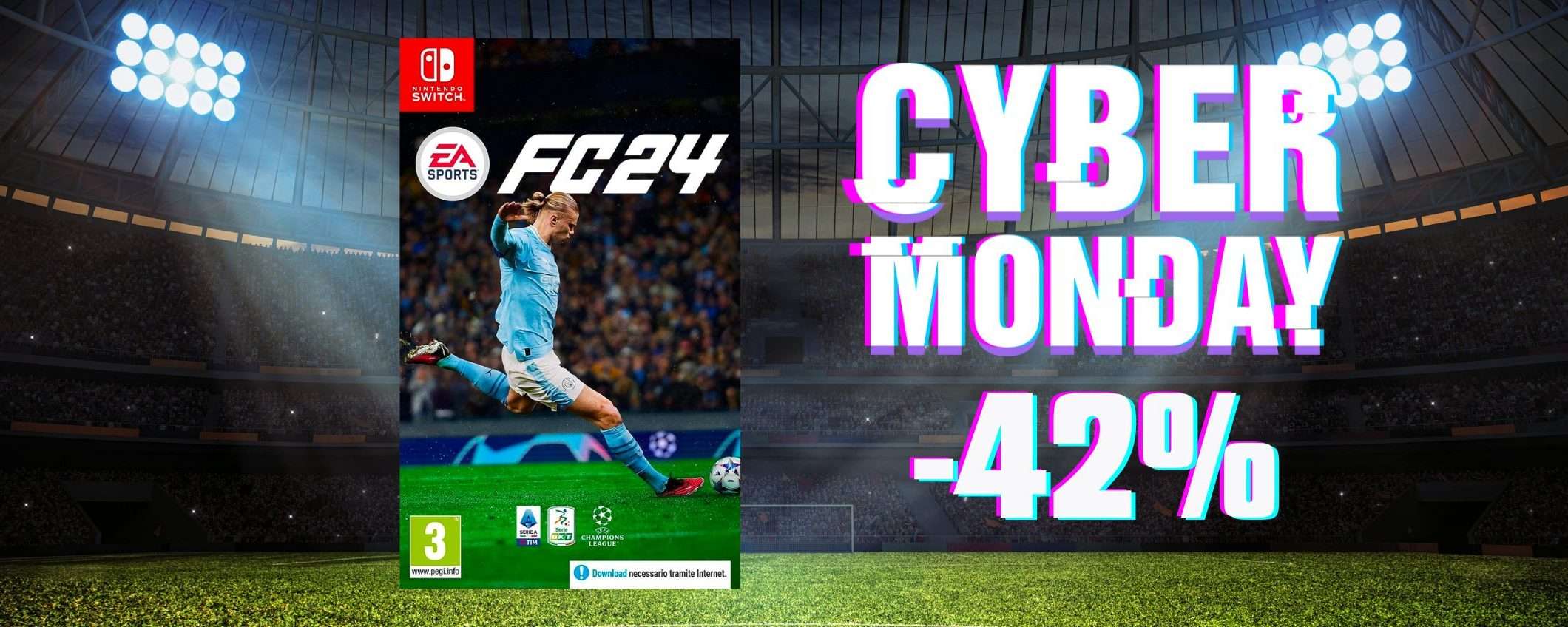 EA Sports FC 24 per Switch: ultima chiamata a questo PREZZO (-42%)