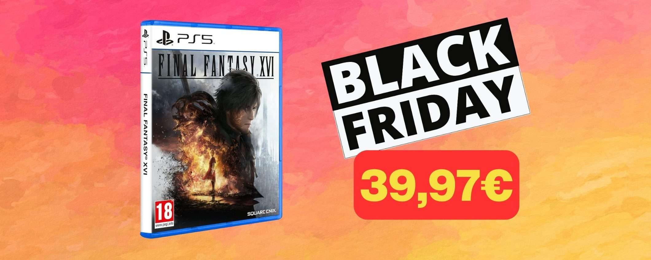 Final Fantasy 16: l'offerta Black Friday è da MINIMO STORICO